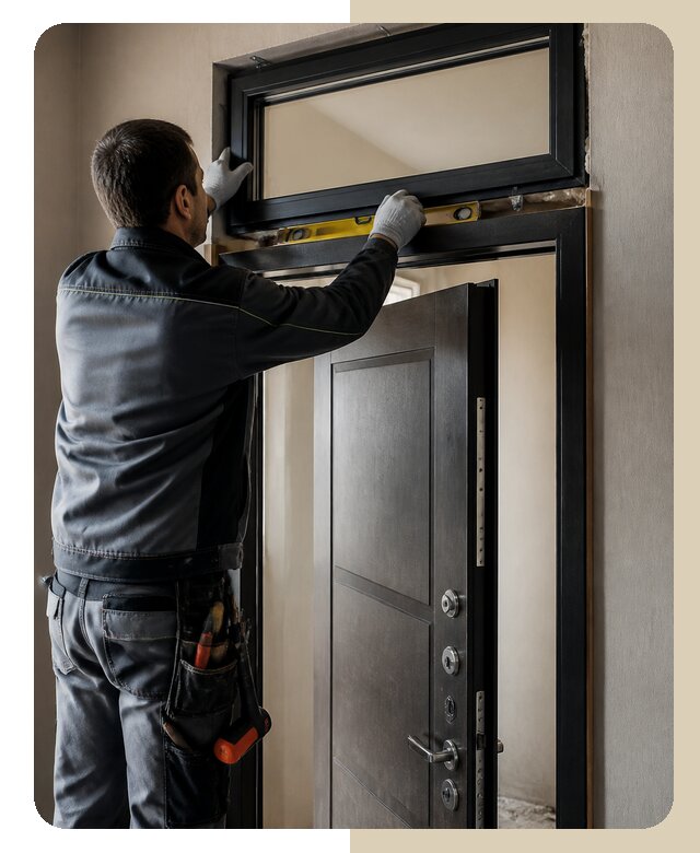 Установка фрамуги двери в Лангепасе по цене от 4545 р. | ДвериЛегко-Лнг